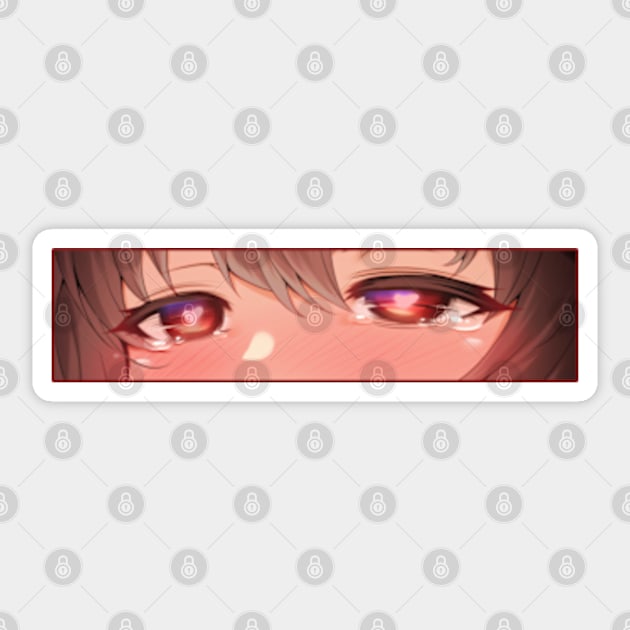 Lewd Megumin Eyes Sticker by cocorf